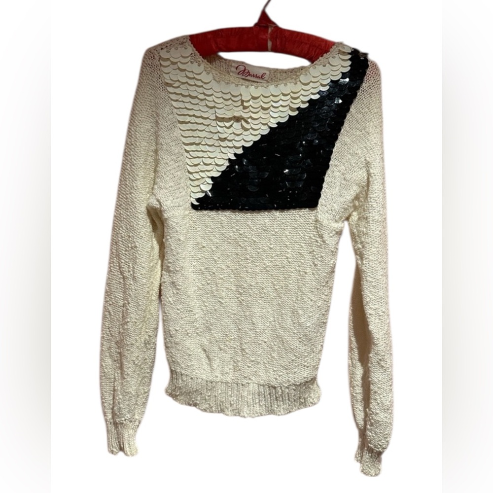 Marsal vintage 80s sequin sweater